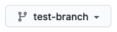 Button labeled test-branch